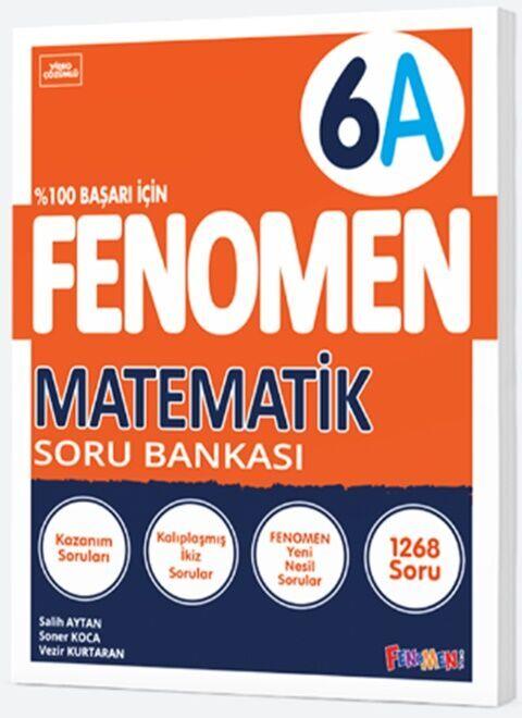 Fenomen Okul Yayınları 6. Sınıf Matematik A Fenomen Soru Bankası