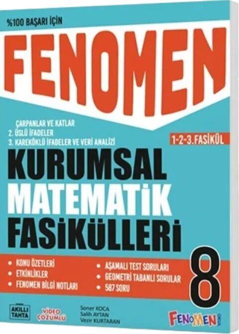 Fenomen Okul Yayınları 8. Sınıf Matematik Fasikülleri 1-2-3