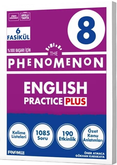 Fenomen Okul Yayınları 8. Sınıf The Phenomenon Englısh Practıce Plus 6 Fasikül