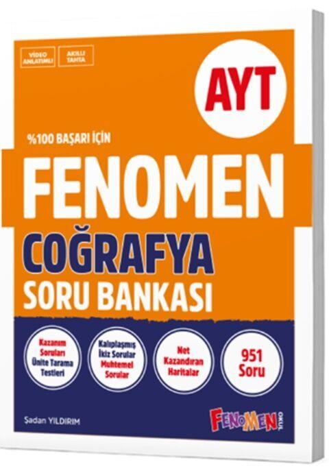 Fenomen Okul Yayınları AYT VAF Coğrafya Soru Bankası