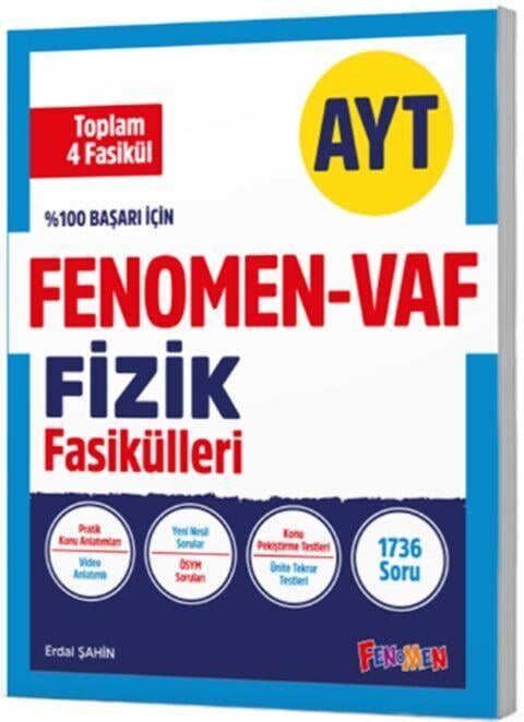 Fenomen Okul Yayınları AYT VAF Fizik Fasikülleri Seti