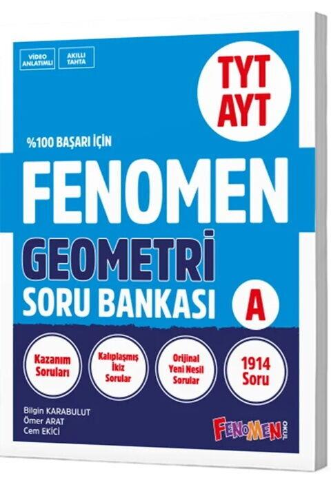 Fenomen Okul Yayınları TYT AYT Geometri A Soru Bankası