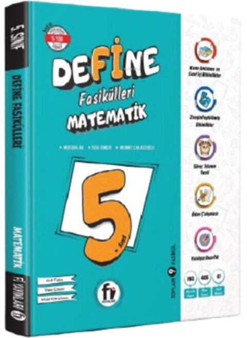 Fi Yayınları 5. Sınıf Matematik Define Konu Fasikülleri