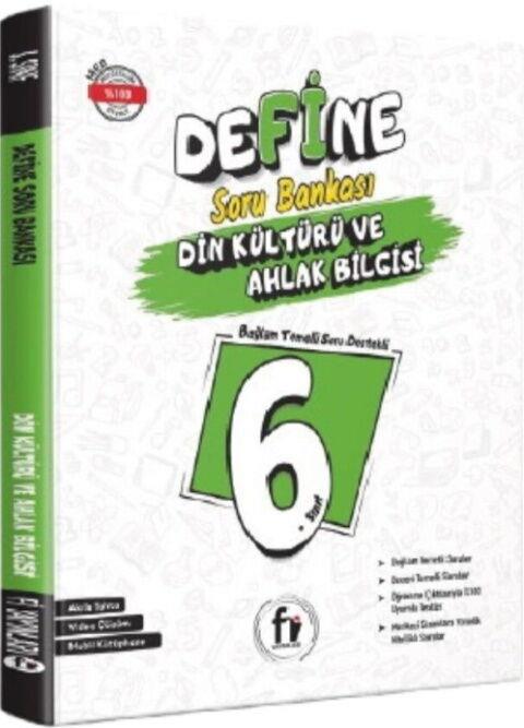 Fi Yayınları 6. Sınıf Din Kültürü ve Ahlak Bilgisi Define Soru Bankası