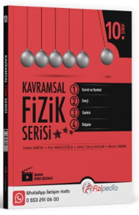 Fizipedia Yayınları 10. Sınıf Kavramsal Fizik Serisi Soru Bankası