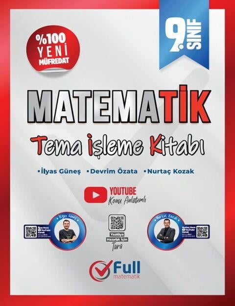 Full Matematik 9. Sınıf Matematik Tema İşleme Kitabı