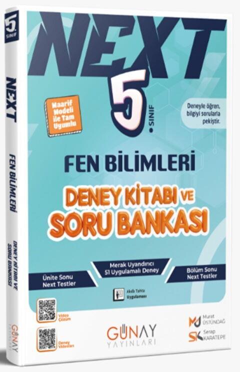 Günay Yayınları 5. Sınıf Fen Bilimleri Next Deney Kitabı ve Soru Bankası