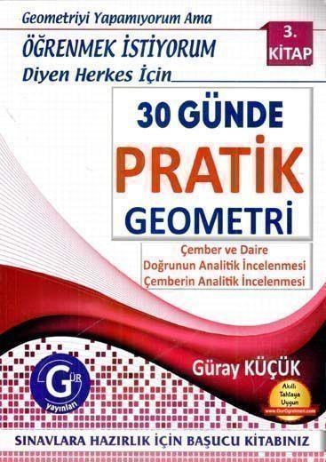 Gür Yayınları 30 Günde Pratik Geometri 3. Kitap