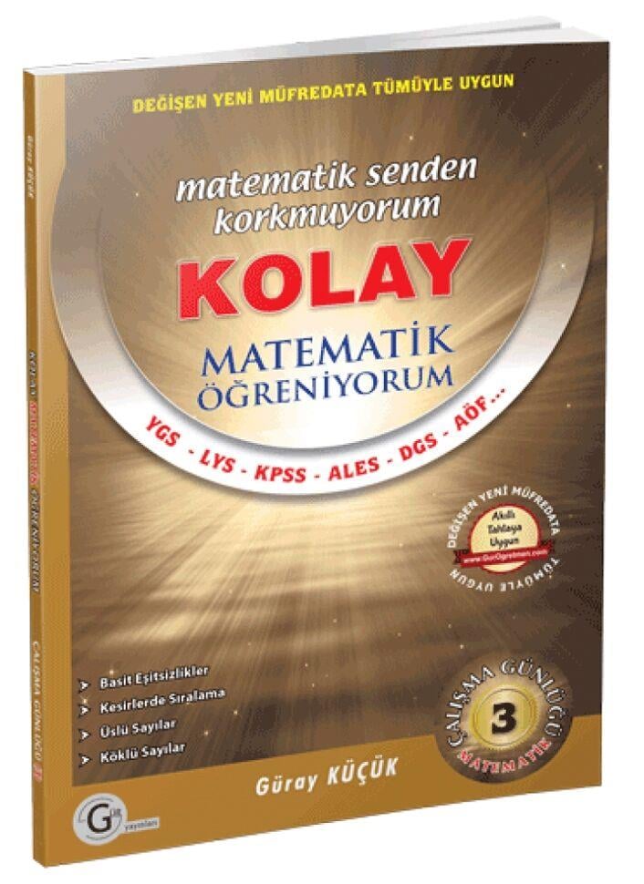 Gür Yayınları Kolay Matematik Öğreniyorum 3