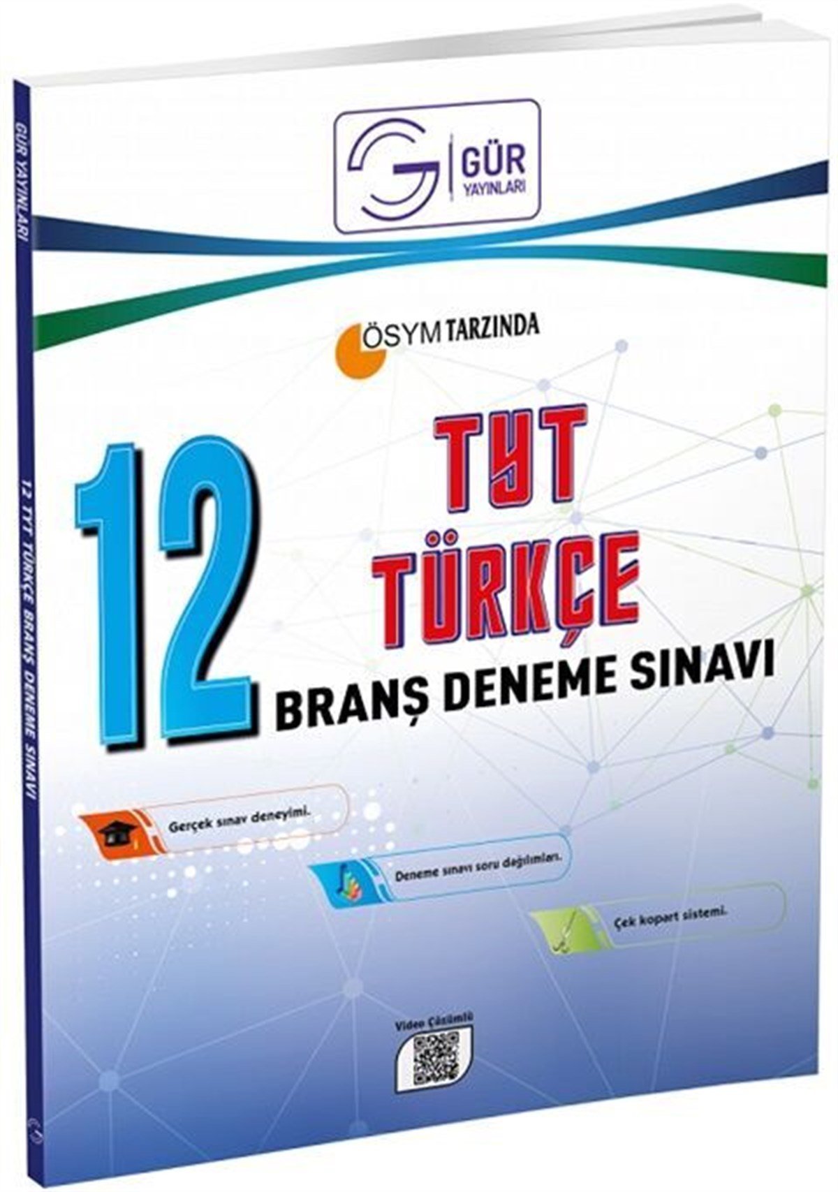 Gür Yayınları TYT Türkçe 12 Deneme