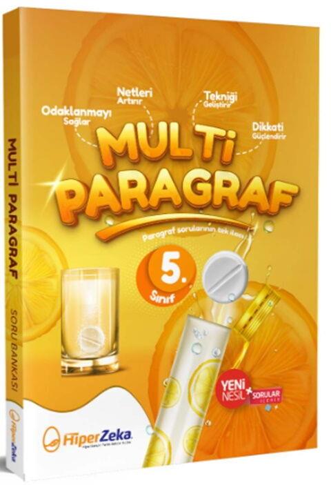 Hiper Zeka Yayınları 5. Sınıf Paragraf Multi Soru Bankası