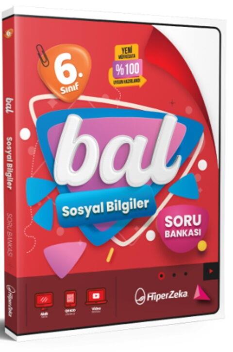 Hiper Zeka Yayınları 6. Sınıf Bal Sosyal Bilgiler Soru Bankası