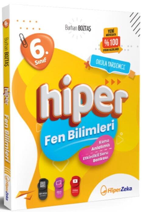 Hiper Zeka Yayınları 6. Sınıf Hiper Fen Bilimleri Konu Anlatımlı Soru Bankası