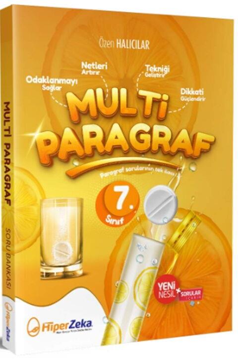 Hiper Zeka Yayınları 7. Sınıf Paragraf Multi Soru Bankası