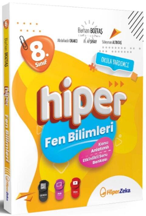Hiper Zeka Yayınları 8. Sınıf Hiper Fen Bilimleri Konu Anlatımlı Soru Bankası