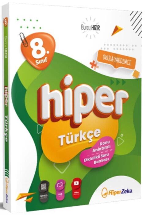 Hiper Zeka Yayınları 8. Sınıf Hiper Türkçe Konu Anlatımlı Soru Bankası