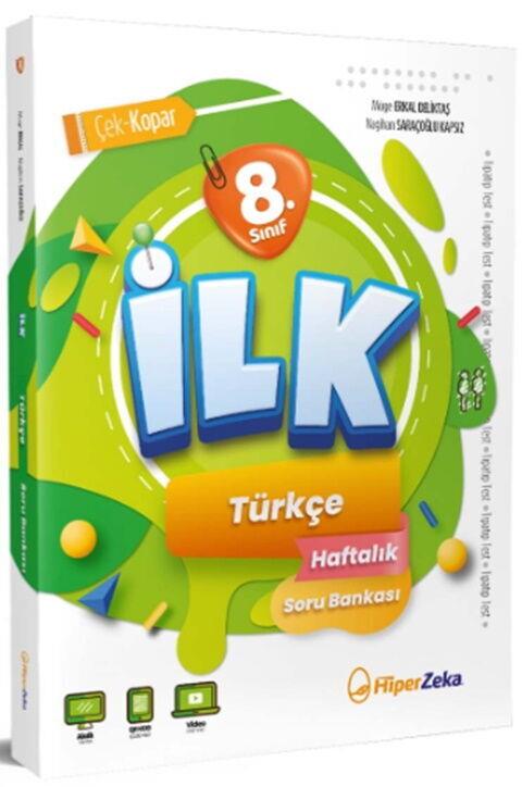Hiper Zeka Yayınları 8. Sınıf İlk Türkçe Haftalık Soru Bankası