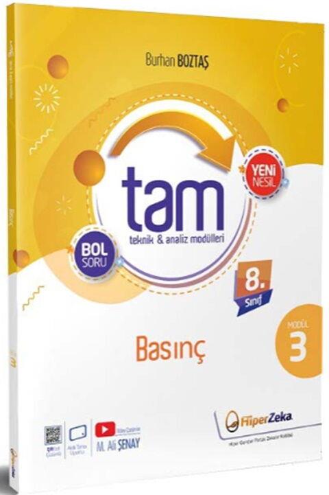 Hiper Zeka Yayınları 8. Sınıf Tam Fen Bilimleri 3 - Basınç