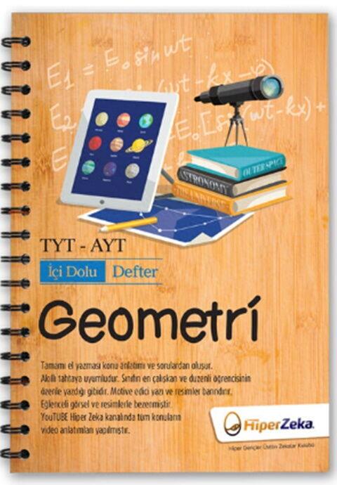 Hiper Zeka Yayınları TYT AYT Geometri İçi Dolu Defter