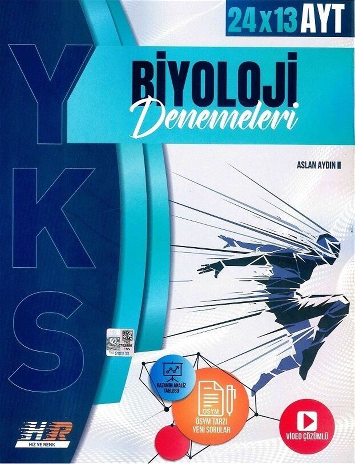 Hız ve Renk Yayınları AYT Biyoloji 24 x 13 Denemeleri