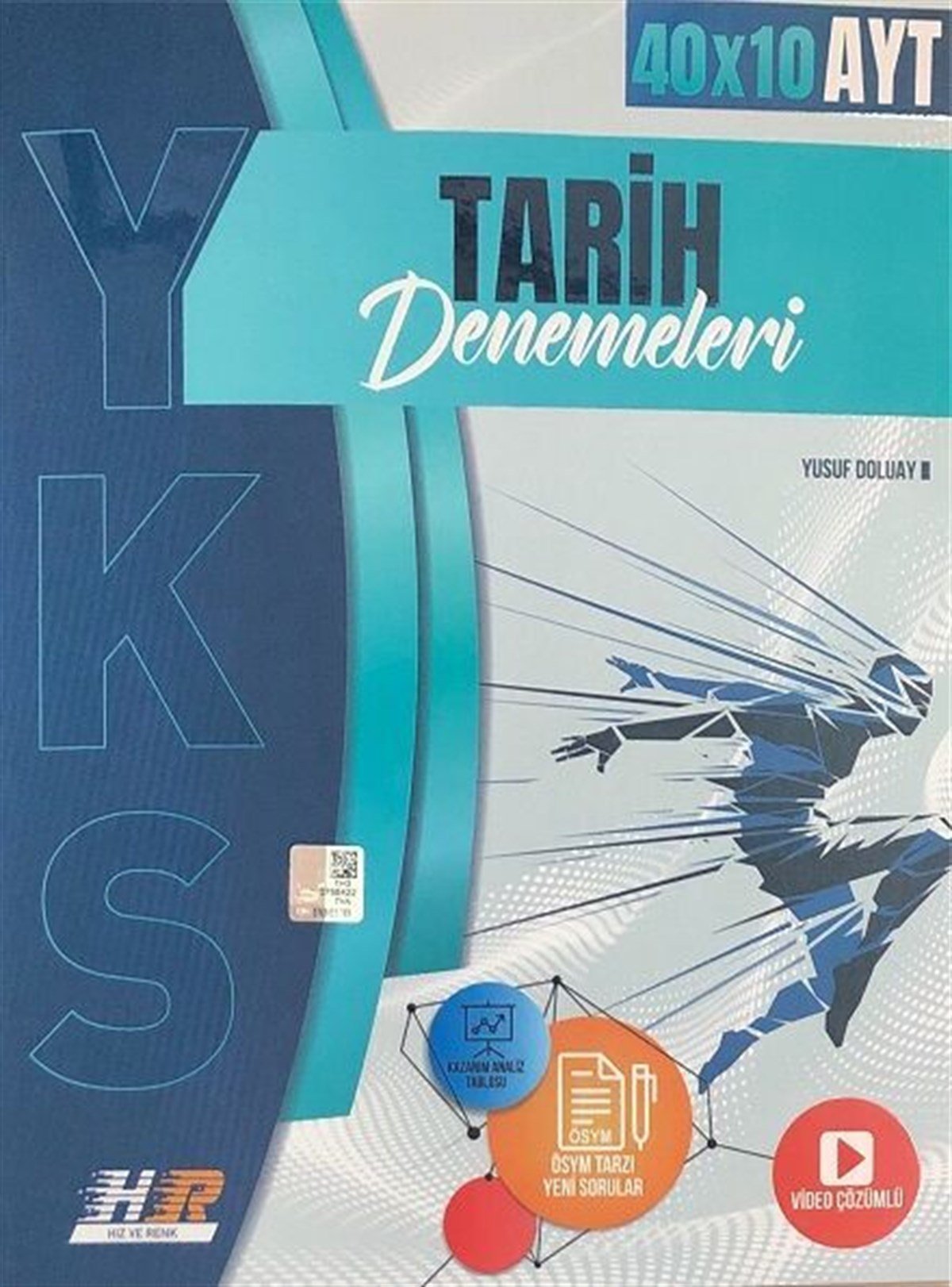 Hız ve Renk Yayınları AYT Tarih 40 x 10 Denemeleri