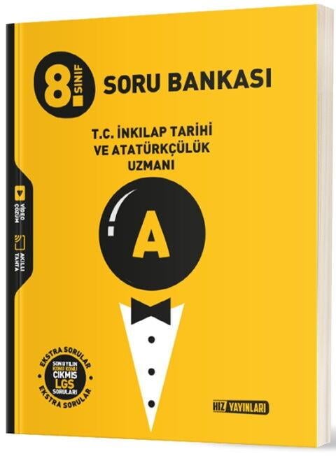 Hız Yayınları 8. Sınıf T.C. İnkılap Tarihi ve Atatürkçülük Uzmanı Soru Bankası