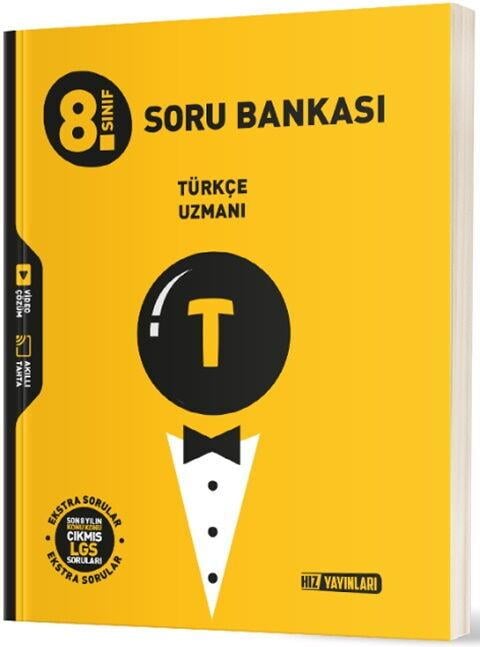 Hız Yayınları 8. Sınıf Türkçe Uzmanı Soru Bankası