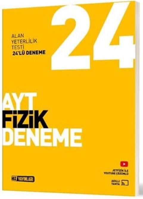 Hız Yayınları AYT Fizik 24 lü Deneme