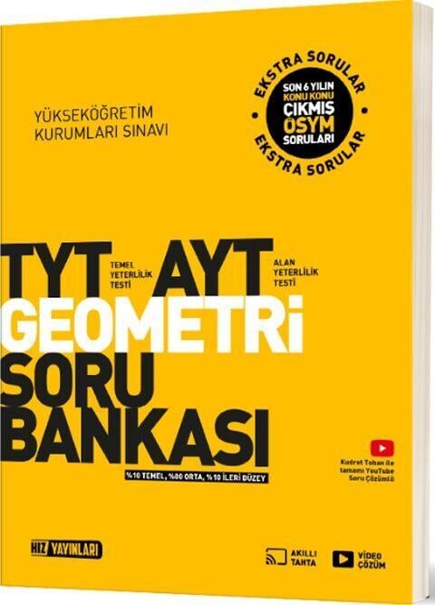 Hız Yayınları TYT AYT Geometri Soru Bankası