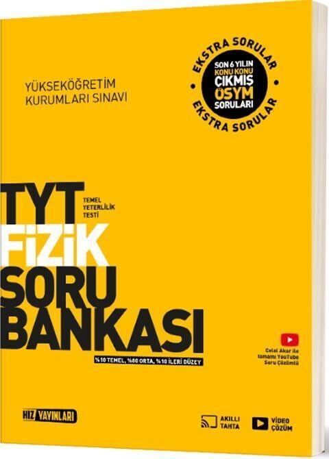 Hız Yayınları TYT Fizik Soru Bankası