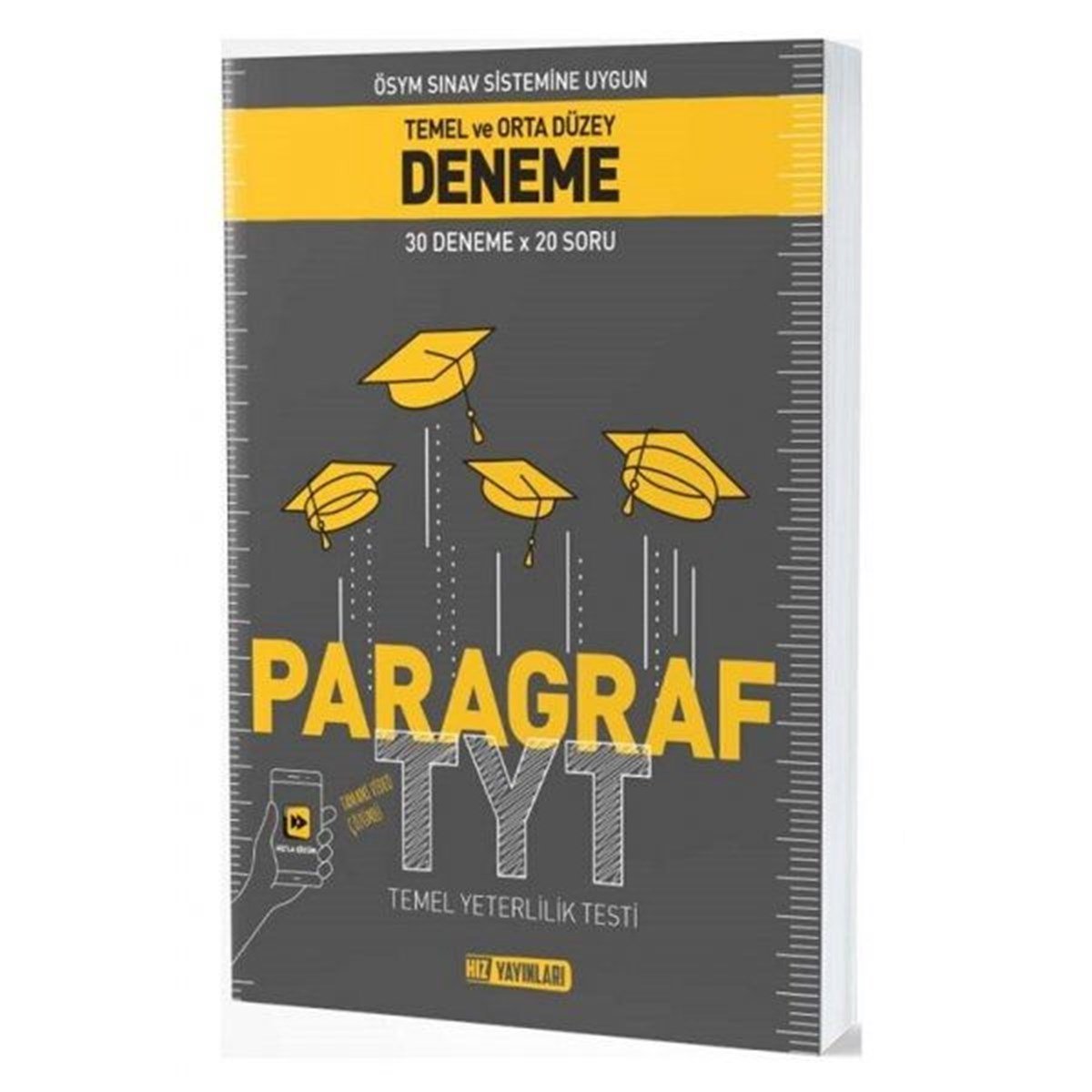Hız Yayınları TYT Temel ve Orta Düzey Paragraf 30 Deneme