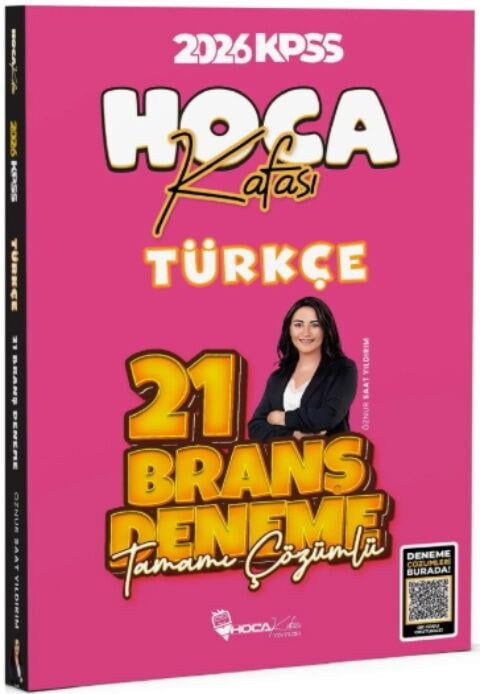 Hoca Kafası 2026 KPSS Türkçe 21 Deneme Çözümlü