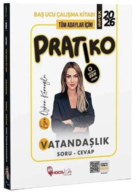 Hoca Kafası 2026 KPSS Vatandaşlık Pratiko Soru Cevap Çalışma Kitabı