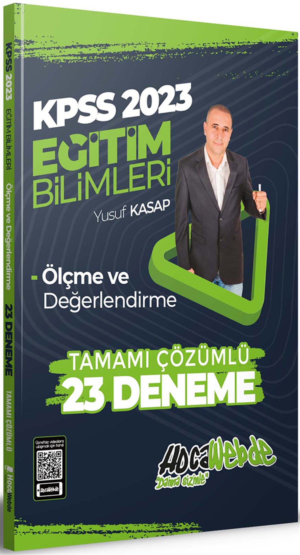 Hocawebde 2023 KPSS Eğitim Bilimleri Ölçme ve Değerlendirme Tamamı Çözümlü 23 Deneme Sınavı