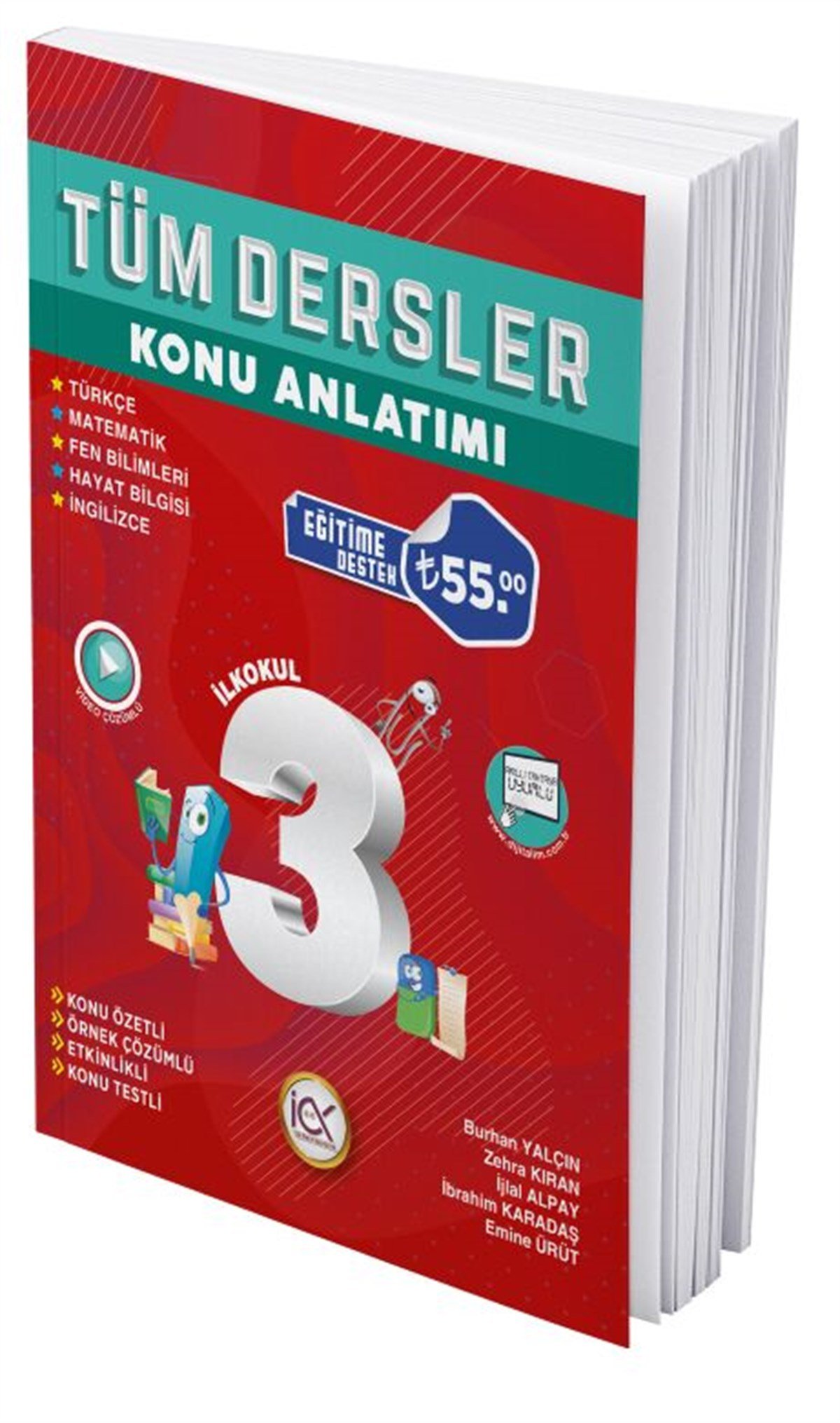 İlk Önce Yayıncılık 3. Sınıf Tüm Dersler Konu Anlatımı