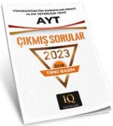 IQ Yayınları 2023 AYT ÖSYM Çıkmış Sorular