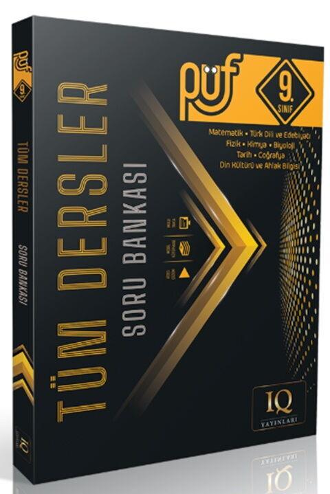 IQ Yayınları 9. Sınıf Tüm Dersler Püf Soru Bankası