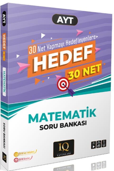 IQ Yayınları AYT Hedef 30 Net Matematik Soru Bankası