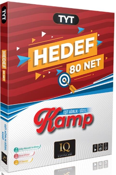 IQ Yayınları TYT Hedef 80 Eşit Ağırlık Sözel Kamp