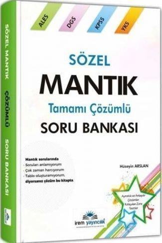 İrem Yayınları KPSS ALES DGS YKS Sözel Mantık Tamamı Çözümlü Soru Bankası