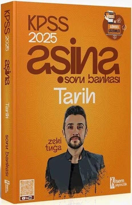 İsem Yayınları 2025 KPSS Tarih Aşina Soru Bankası Çözümlü