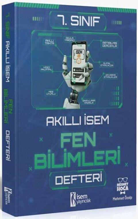 İsem Yayınları 7. Sınıf Fen Bilimleri Akıllı İsem Defteri