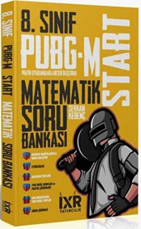 İsem Yayınları 8.Sınıf Matematik Pubg -M Start Soru Bankası