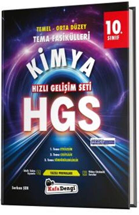 Kafa Dengi Yayınları 10. Sınıf Kimya HGS Tema Fasikülleri