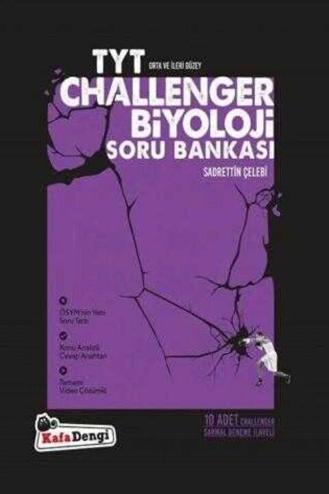 Kafa Dengi Yayınları TYT Biyoloji Challenger Orta ve İleri Düzey Soru Bankası
