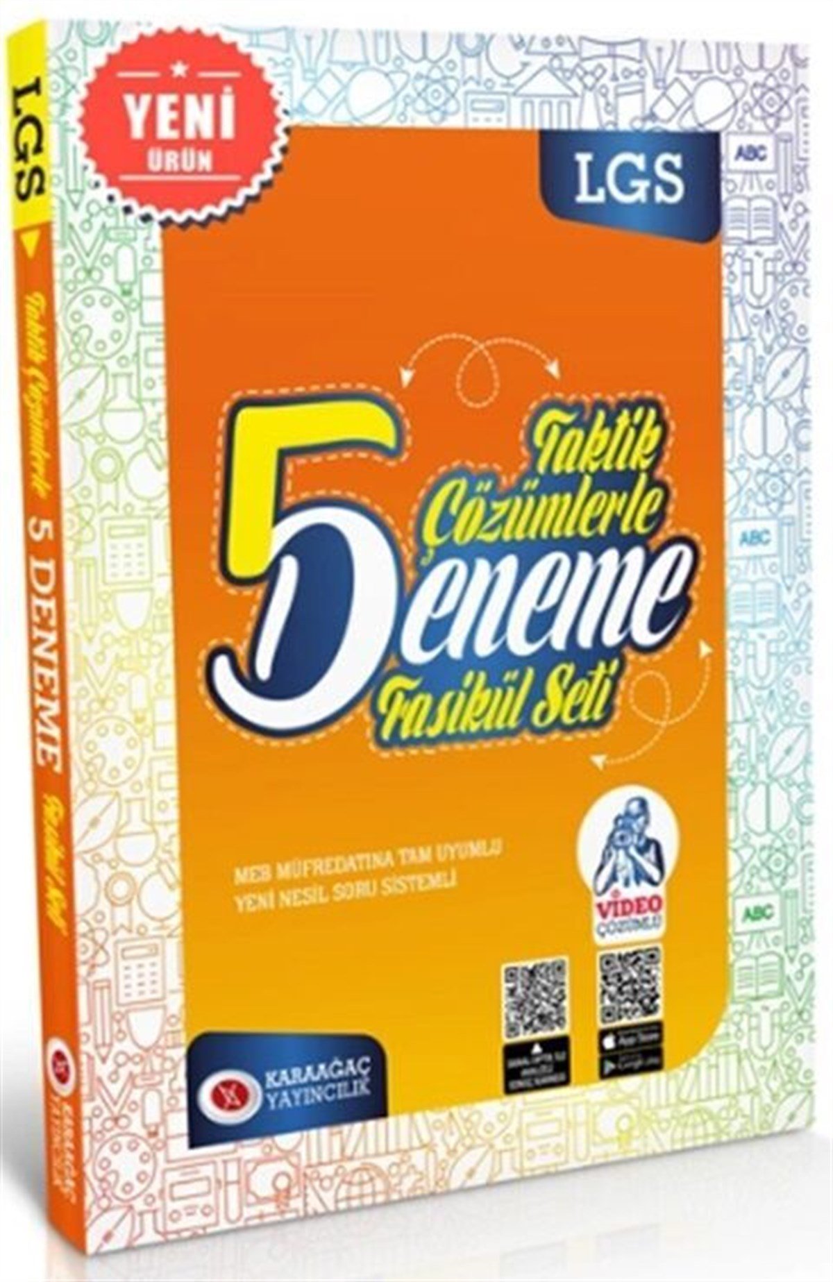Karaağaç Yayınları 8. Sınıf LGS Taktik Çözümlerle 5 Deneme Fasikül Seti