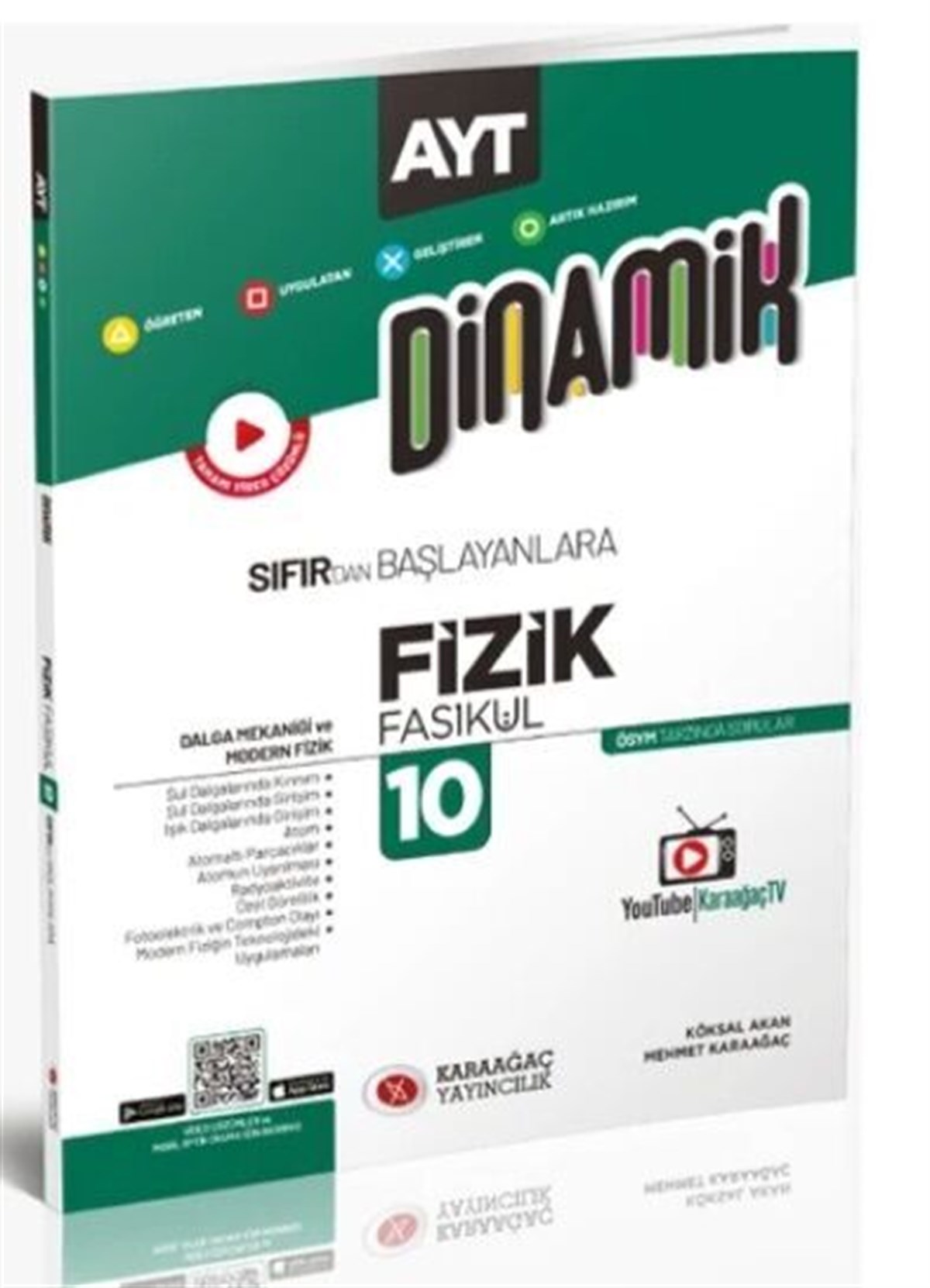 Karaağaç Yayınları AYT Dinamik Fizik Fasikülleri 10