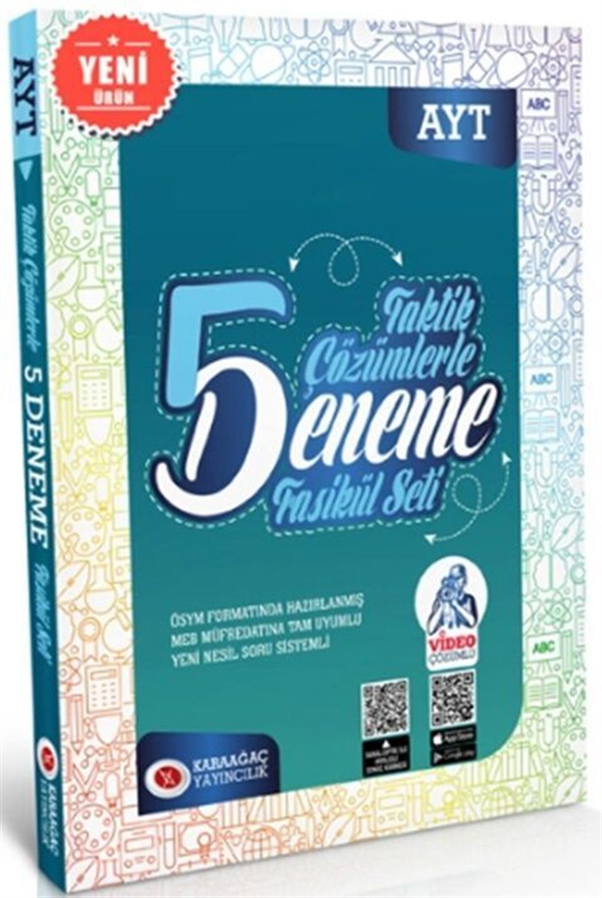 Karaağaç Yayınları AYT Taktik Çözümlerle 5 Deneme Fasikül Seti