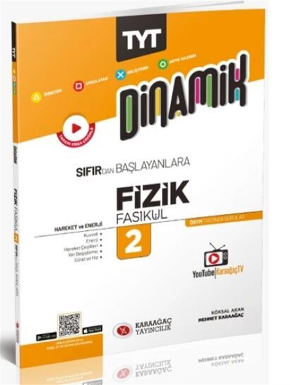 Karaağaç Yayınları TYT Dinamik Fizik Fasikülleri 2