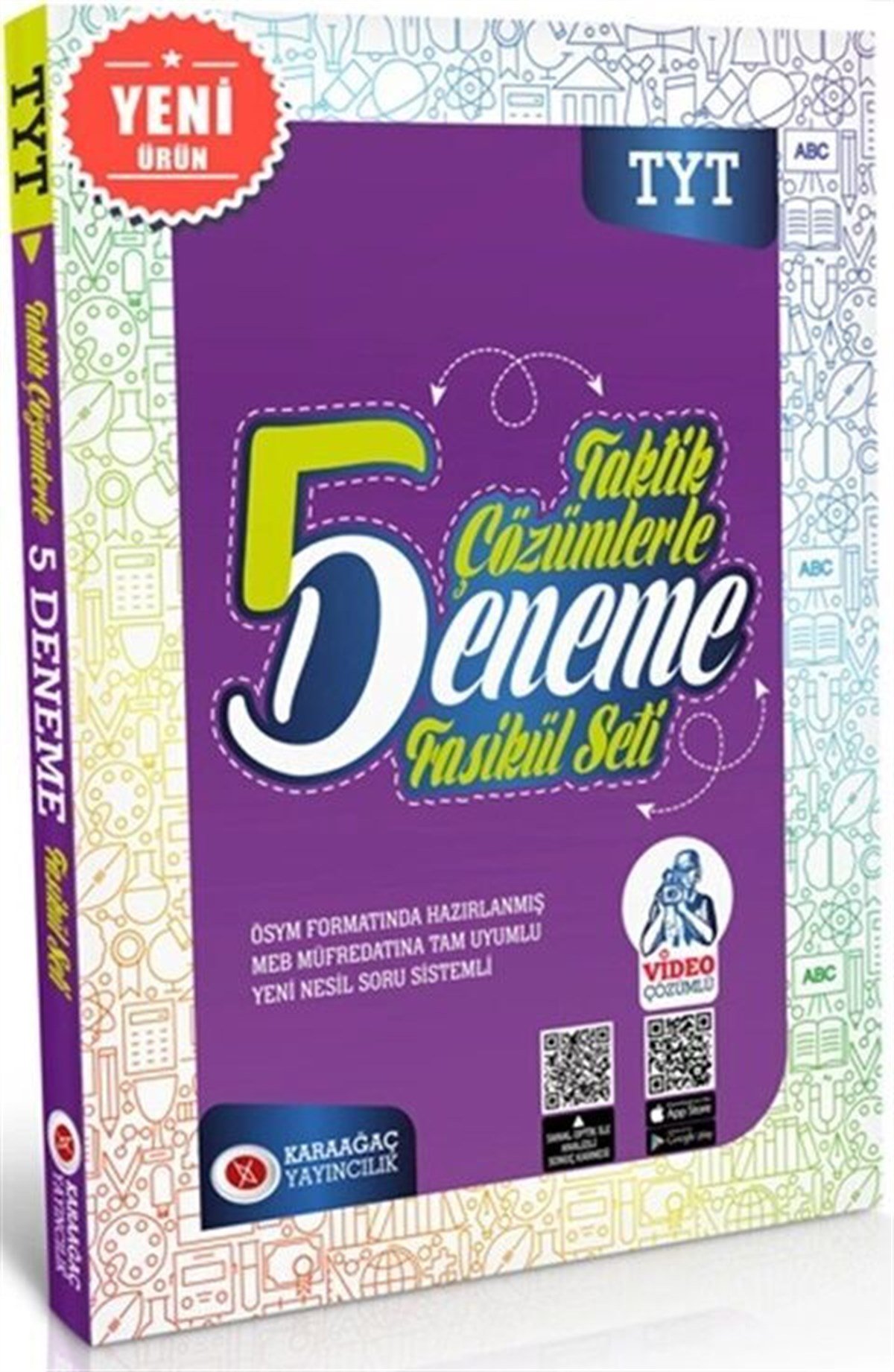 Karaağaç Yayınları TYT Taktik Çözümlerle 5 Deneme Fasikül Seti